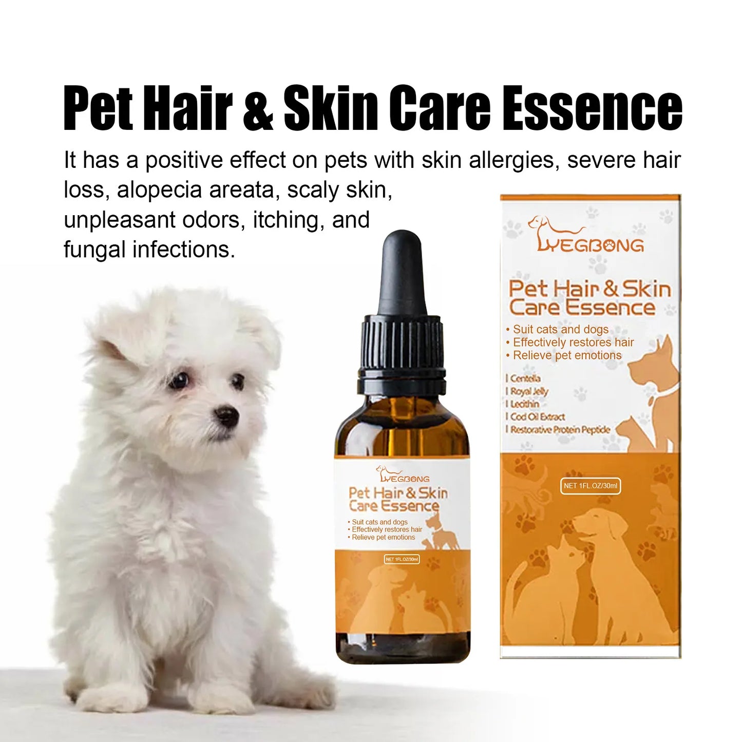 Yegbong Pet Hair Care Cream Cat And Dog Coat Treatment