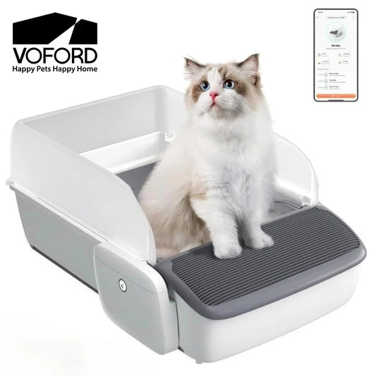 VoFord Automatic Self Cleaning Cat Litter Box Odor Free