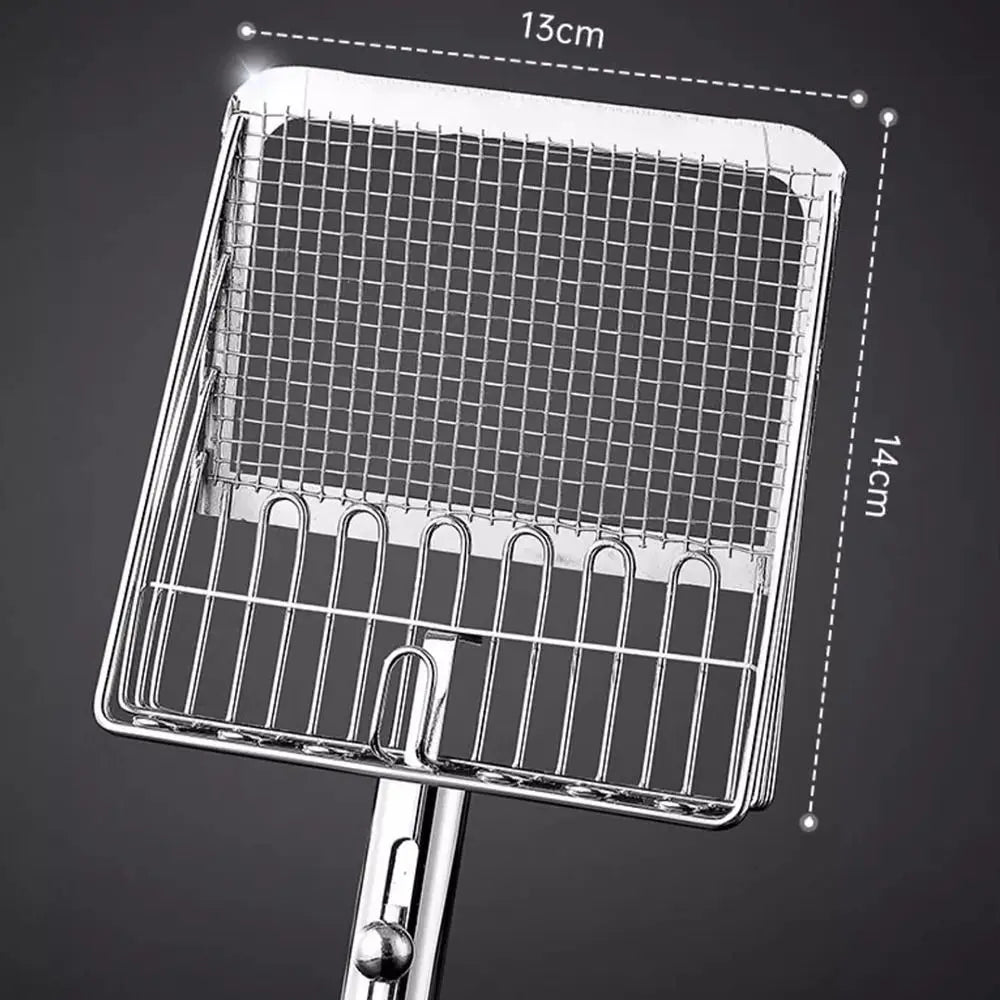 High-Concerned Stainless Steel Cat Litter Scoop Non-Stick Handle