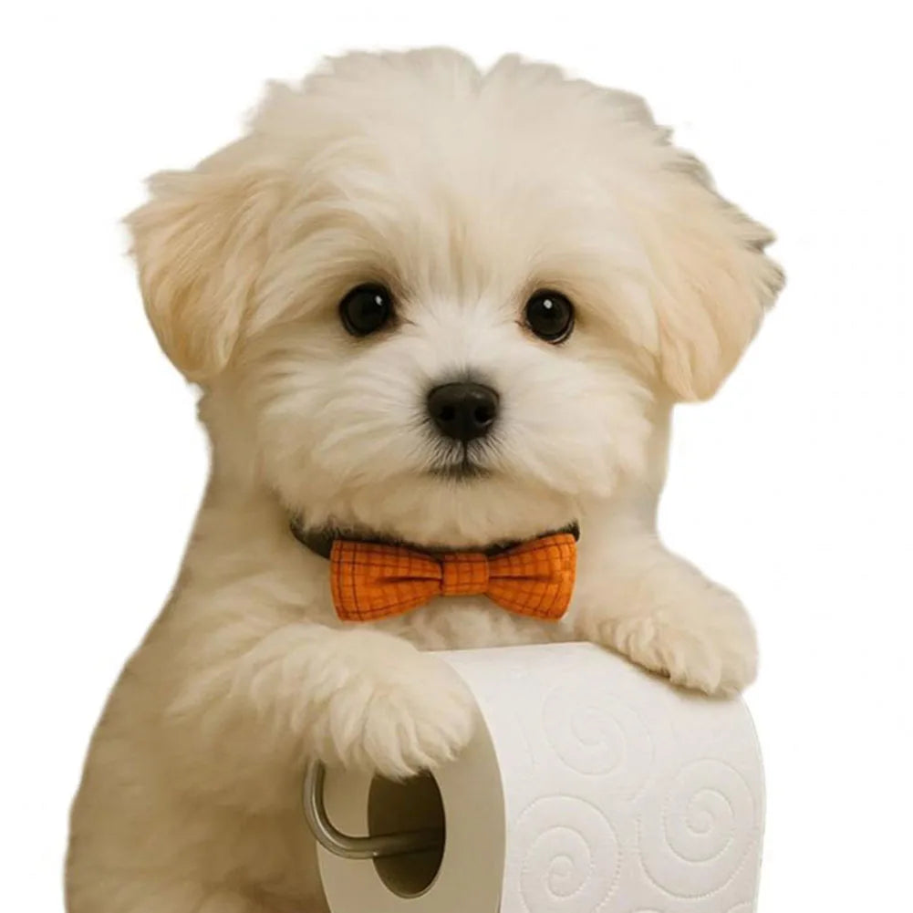 Hign-concerned Dog Wall Mount Toilet Paper Roll Holder