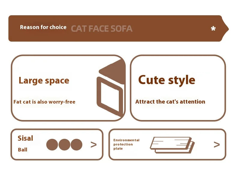 Cat Scratcher Natural Sisal Pad With Ball Toy Lounger