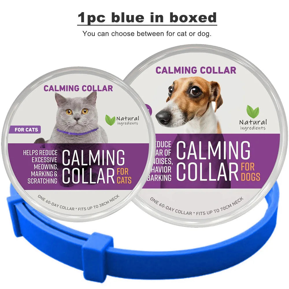 Decoration Pet Calming Collar for Cats and Dogs Breakaway