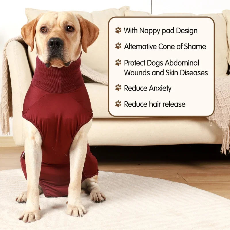 Recovery Suit For Dogs And Cats After Surgery Pet Shirt