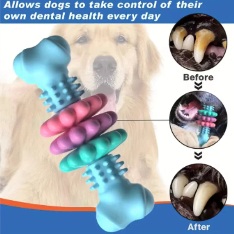 Dog Teething Toy Chew Stick Leak Proof Durable Design