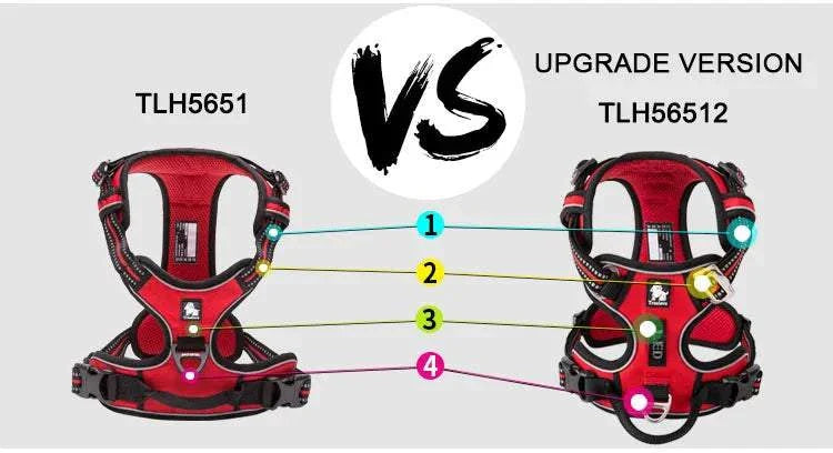 No Pull Dog Harness – Comfortable, Adjustable & Durable Fit All Breeds