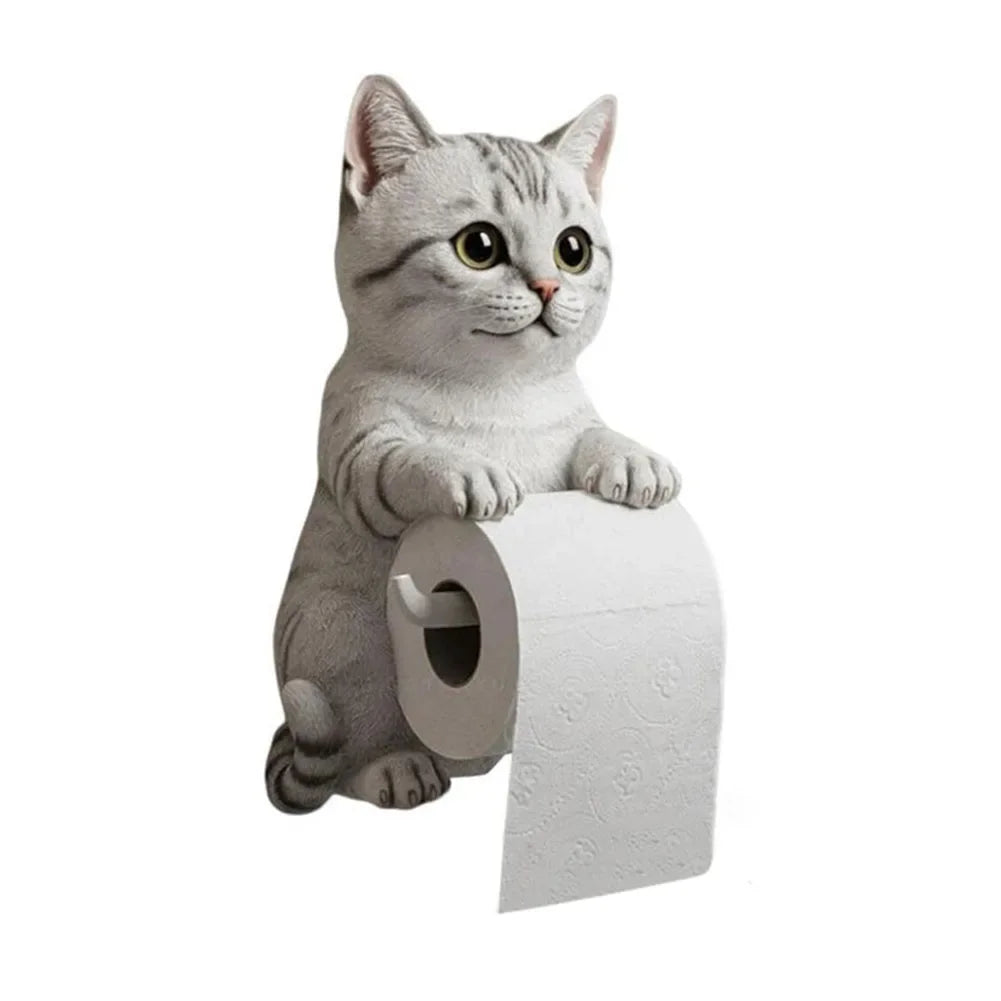 Hign-concerned Dog Wall Mount Toilet Paper Roll Holder