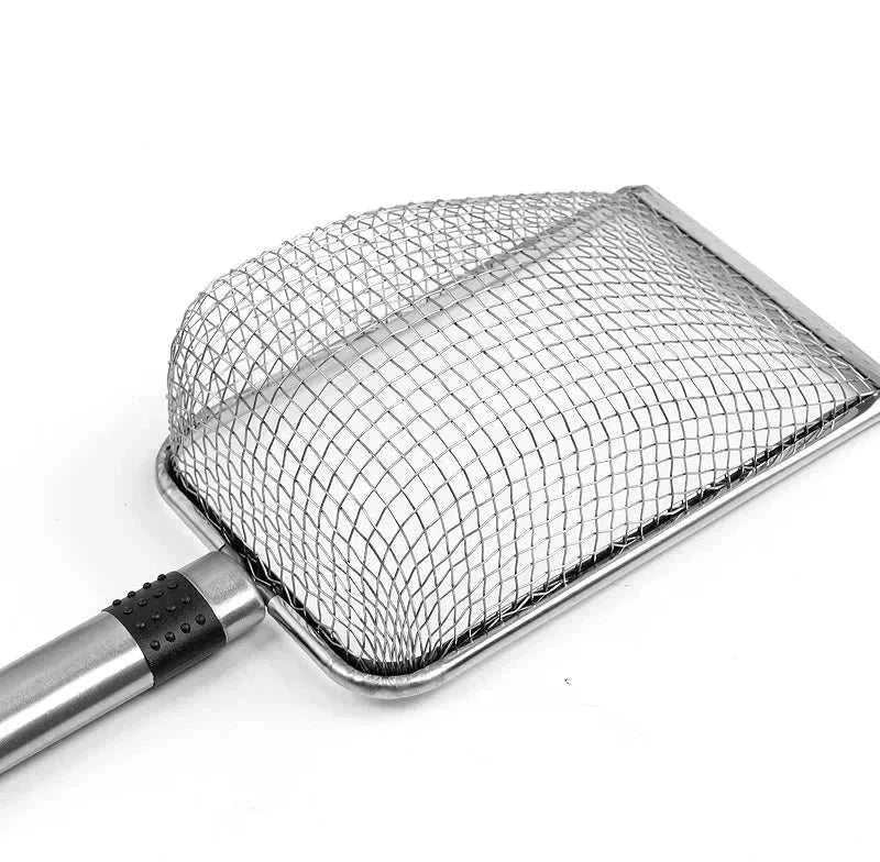 Metal Cat Litter Scoop - Heavy Duty Stainless Steel Kitty Scooper Tool