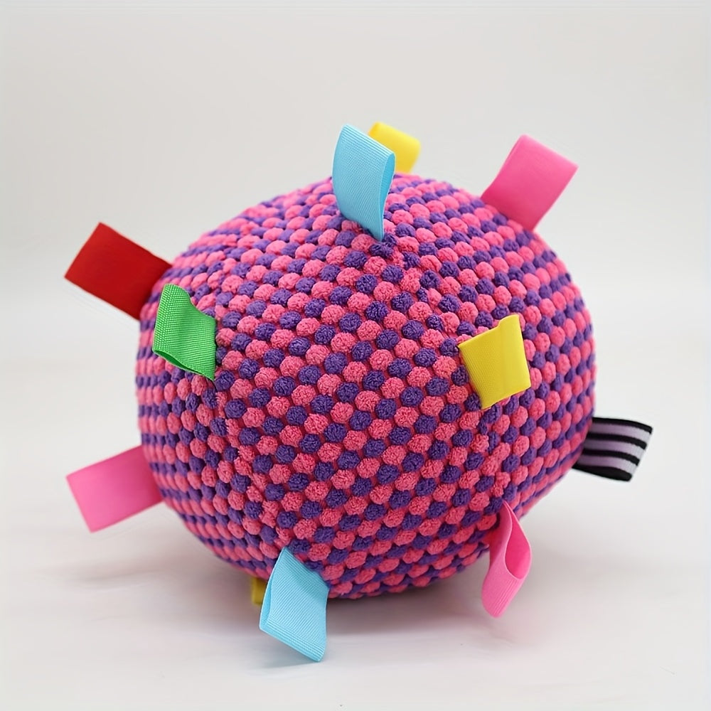 Heavy Duty Chew Proof Dog Training Ball With Bell Toy