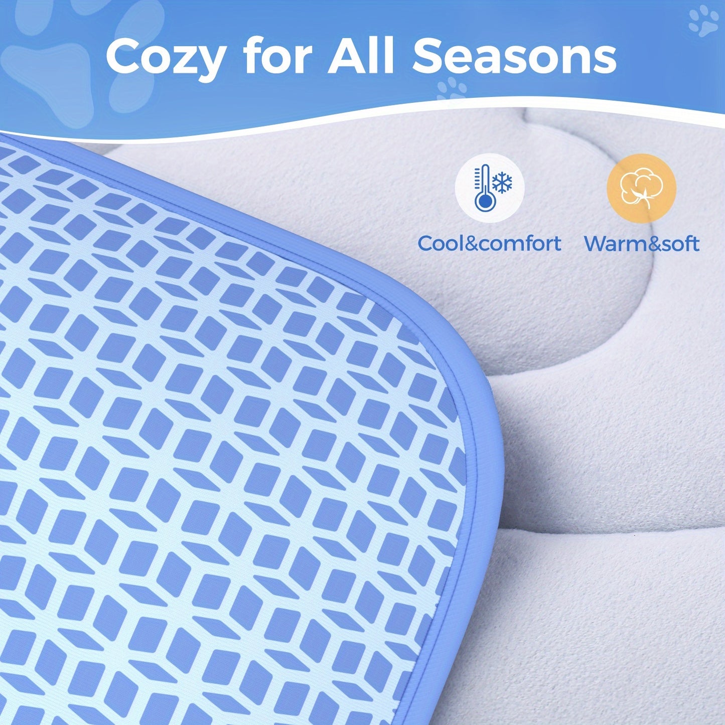 Summer Cooling Pet Mat for Cats and Small Dogs