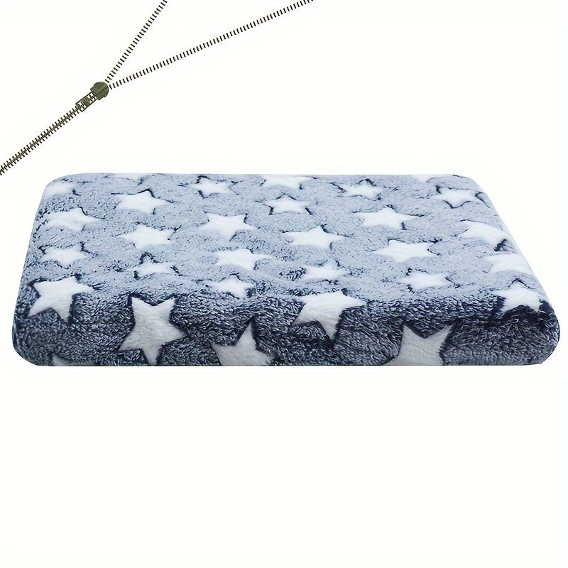 Cozy Cartoon Dog Bed with Stars and Hearts Design