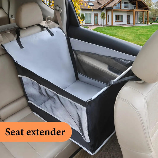 Foldable Dog Kennel For Cars With Safety Belt System