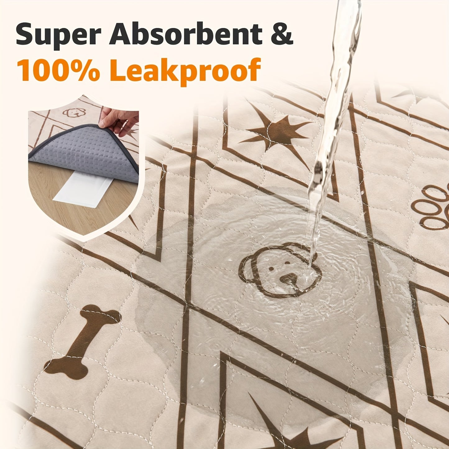 Leak-Resistant Dog Training Pads for Easy Clean-Up and Absorption