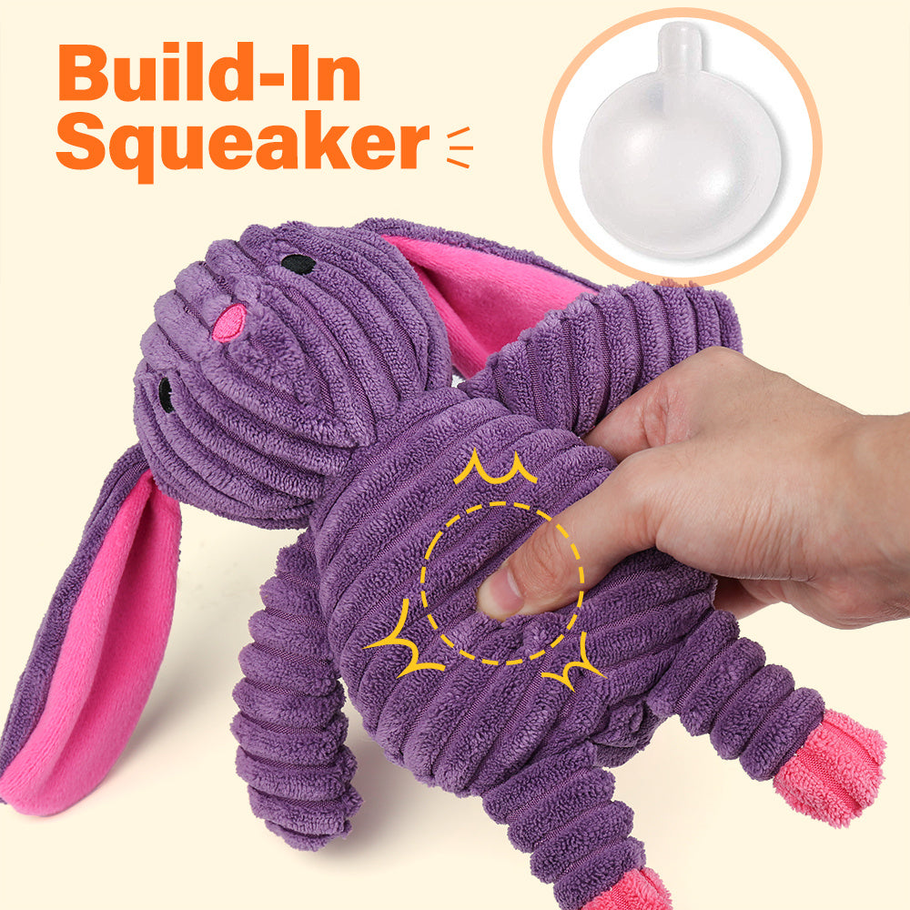 Plush Squeaky Dog Toys Assortment for Playful Pets