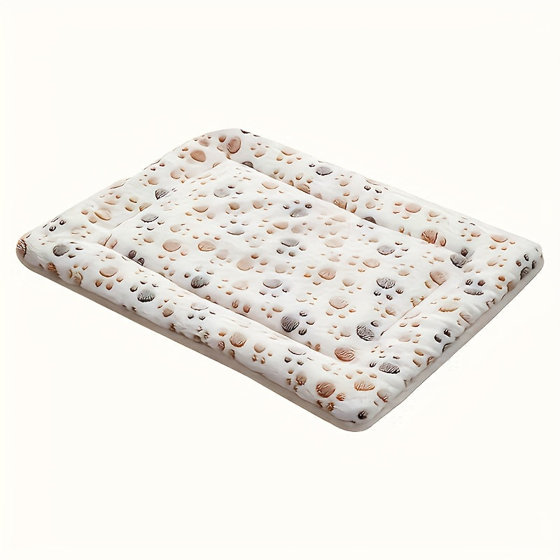 Ultra Soft Polyester Velvet Cartoon Animal Pattern Dog Mat