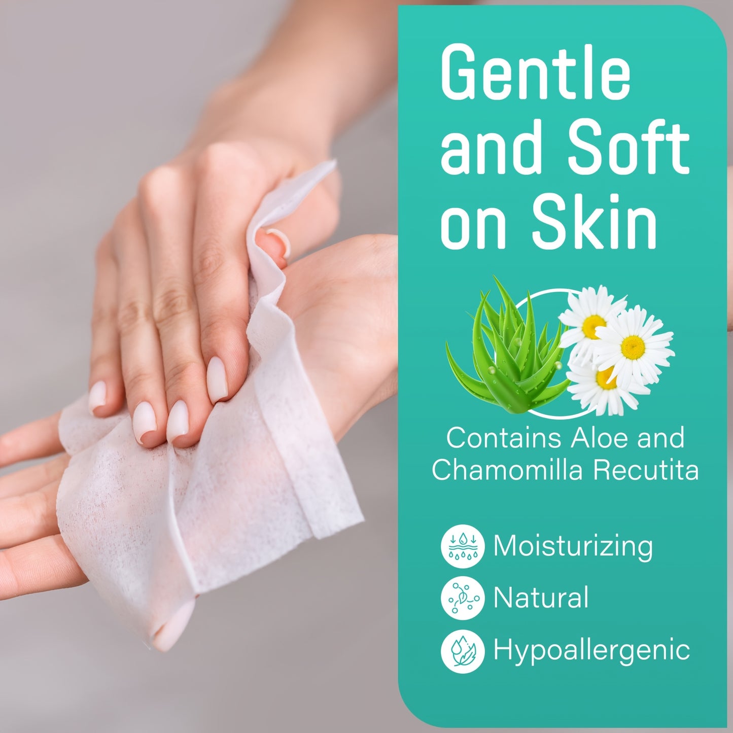 Thickened Flushable Moisturizing Wet Wipes For Ultimate Cleanliness