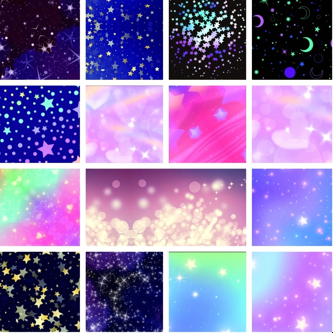 20 Piece Galaxy Dog Bandana Set for Fashionable Pets