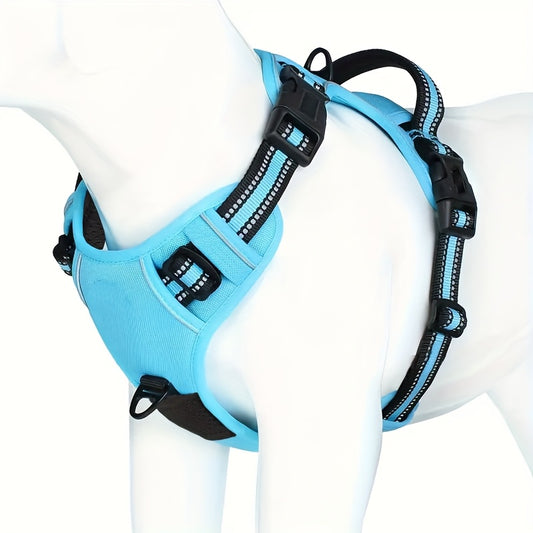 Reflective No-Pull Dog Harness with Handle for Easy Training