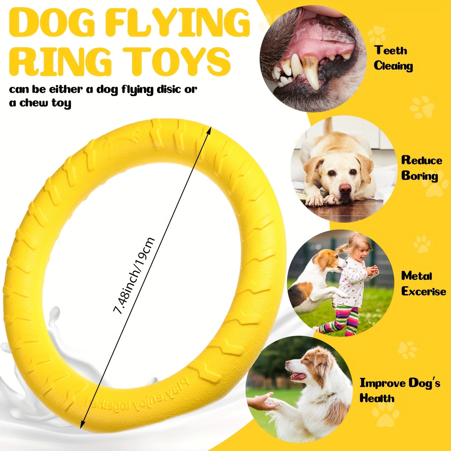 Durable Dog Toy Set for Aggressive Chewers and Training