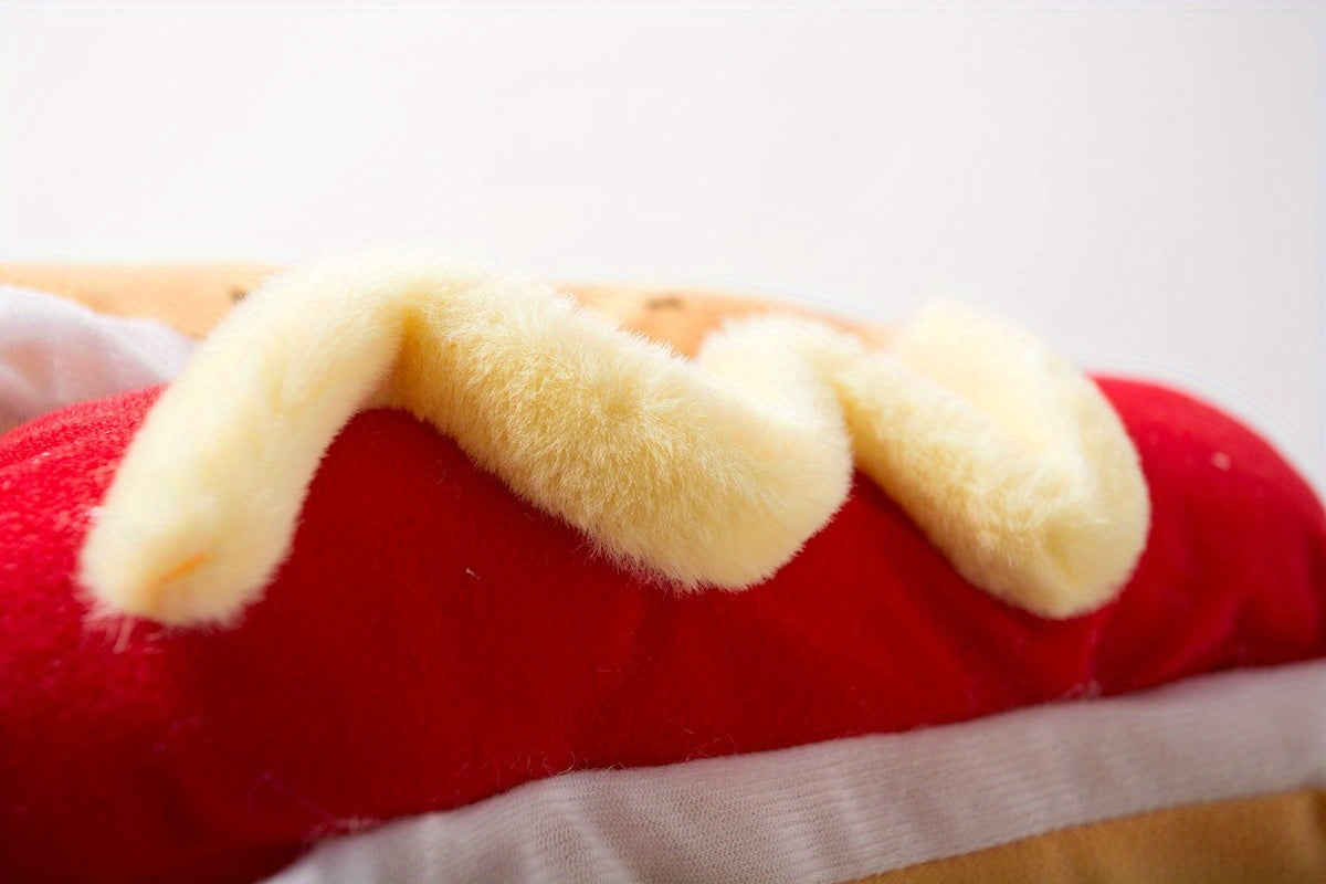 Funny Hot Dog Costume For Dogs And Cats Winter Outfit