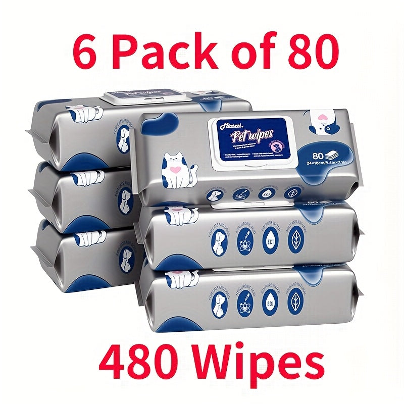 Extra Large Pet Wipes for Dogs and Cats Cleaning Solution