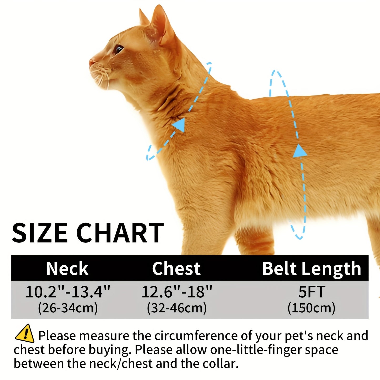 Escape-Proof Cat Harness and Leash Set for Safe Adventures