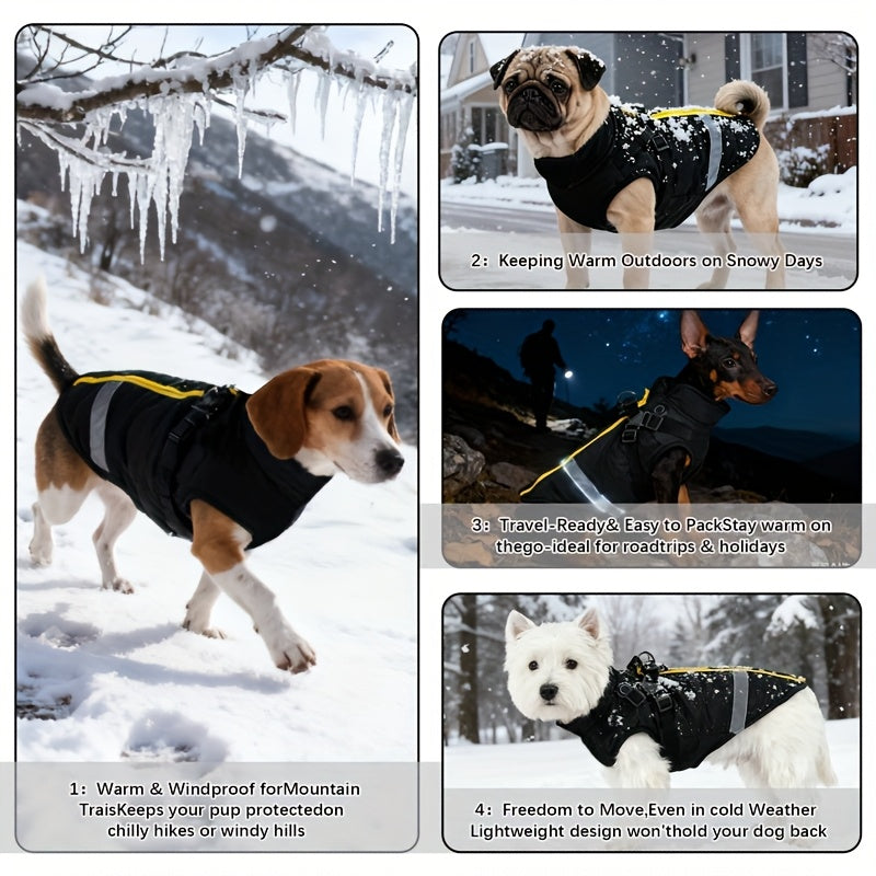 USB Powered Pet Heated Coat With 3 Temperature Settings