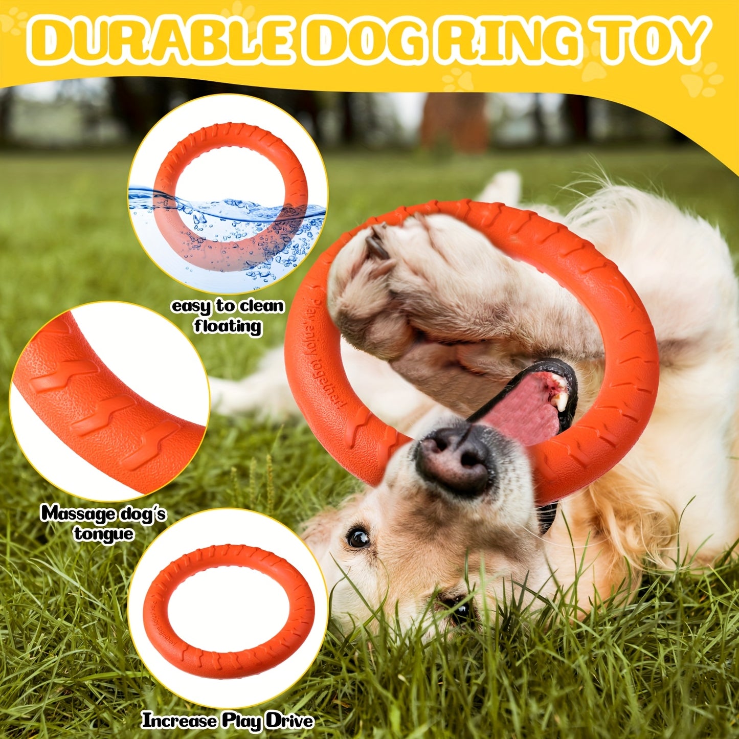 Durable Dog Toy Set for Aggressive Chewers and Training