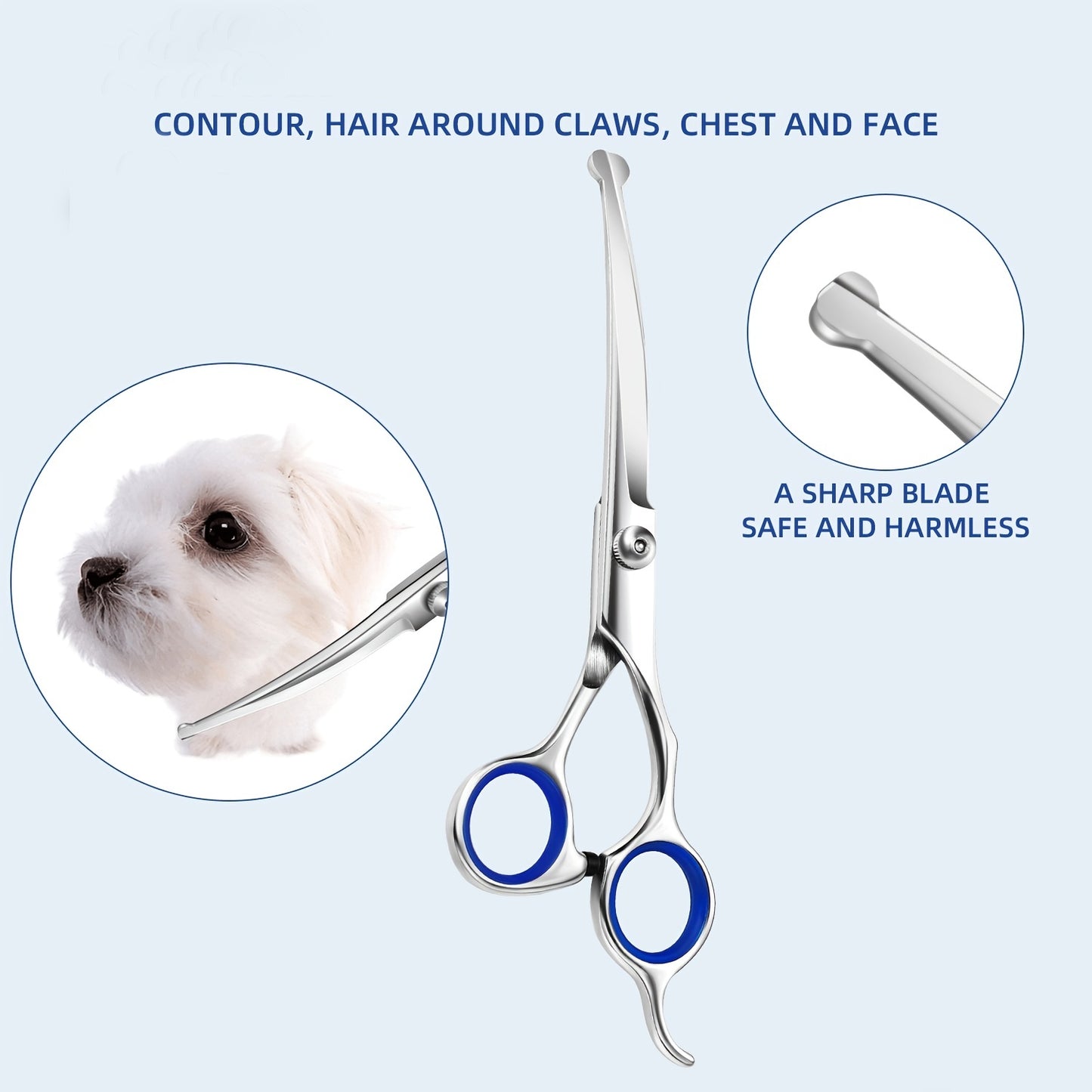 7-Pack Dog Grooming Scissors Set for Perfect Pet Care