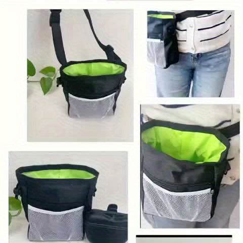 1set Dog Training Kit, Pet Training Waist Bag, 2 Puppy Training Clickers, Soundwave technology Silent Whistle, 2-in-1 Whistle Clicker, Dog Waste Bags