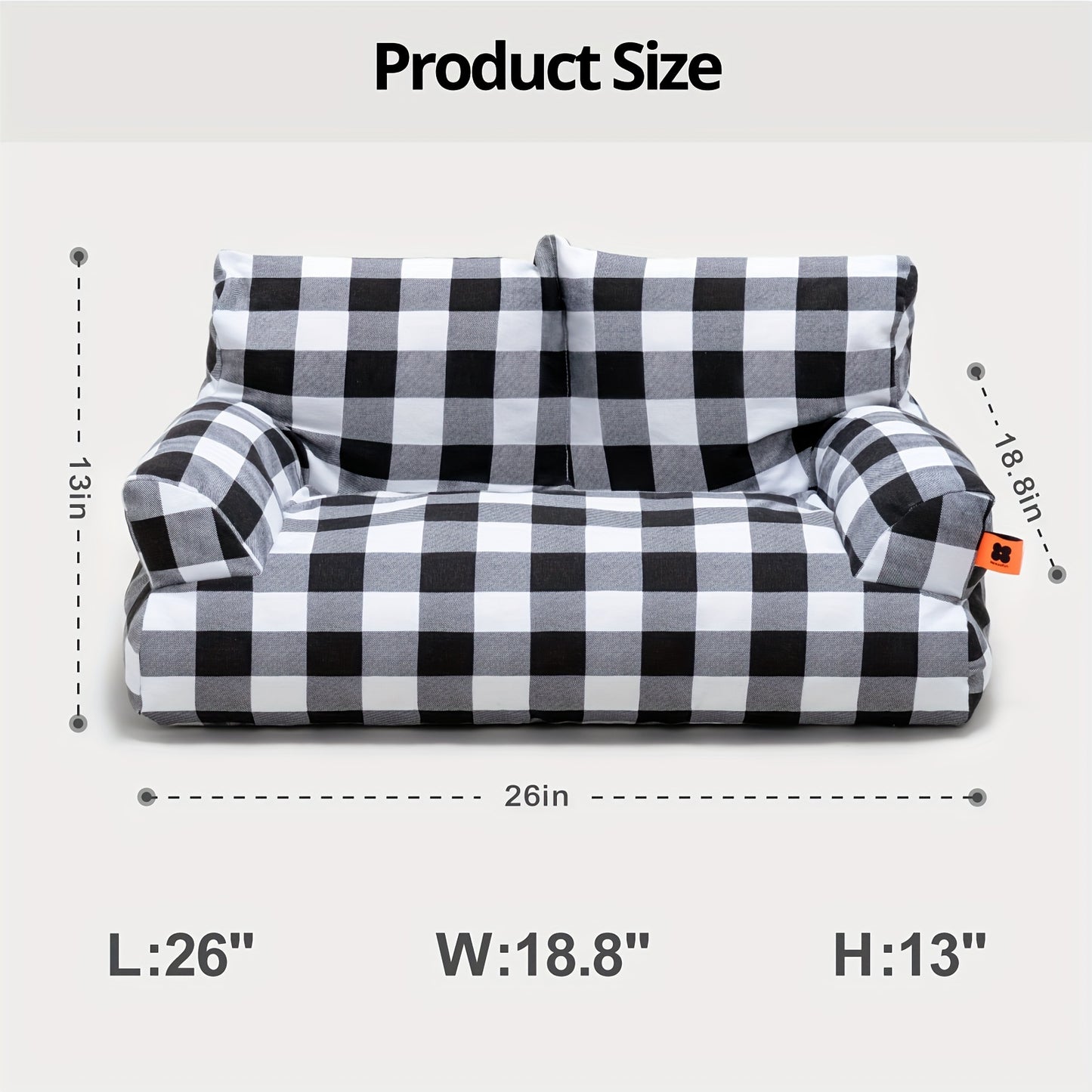 Pet Sofa Bed For Cats With Removable Washable Cover