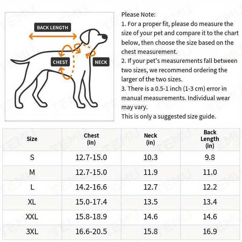 Pet Thermal Insulated Reflective Four Legged Dog Jacket For Small Dogs