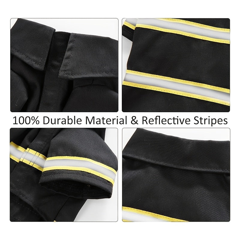 Funky Firefighter Dog Costume For Pets Halloween Fun