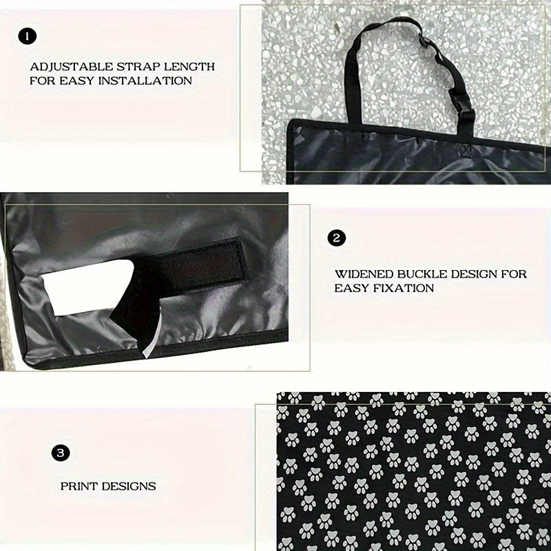 Nylon Pet Car Trunk Mat Non Slip Durable Easy Clean