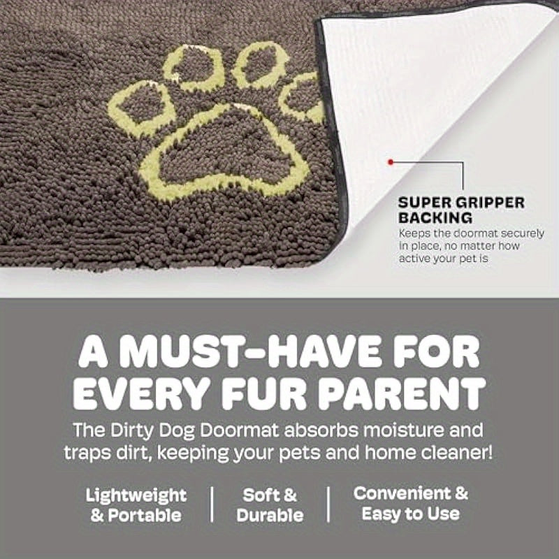 Dog Gone Smart Fast Drying Doormat for Clean Floors
