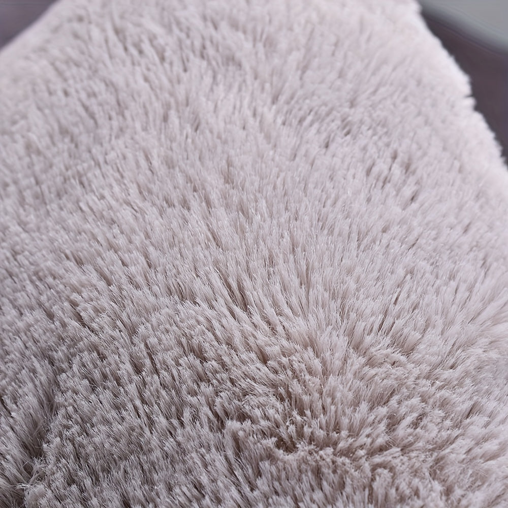 CANILE Plush Dog Cat Bed Round Nest Christmas Blanket