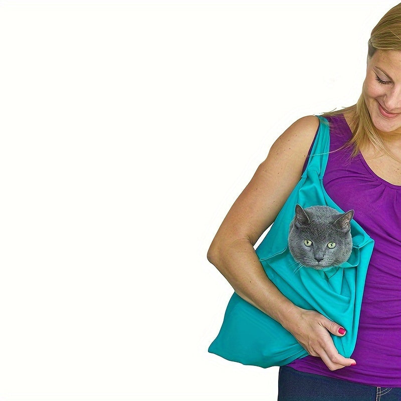 Comfy Soft-Sided Cat Carrier Bag for Travel and Safety