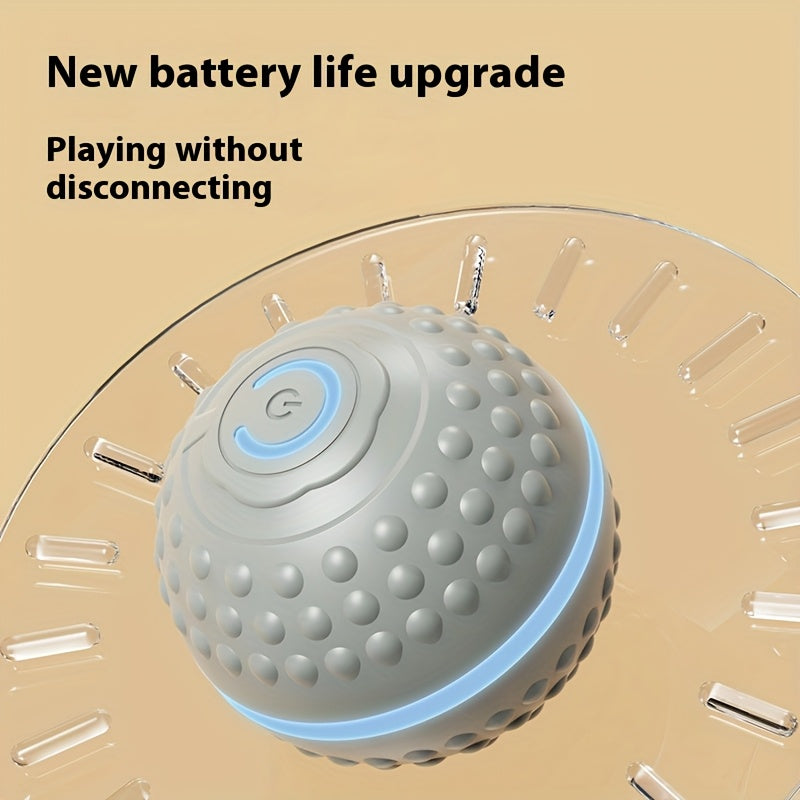 MIAOQUANJI USB Rechargeable Smart Dog Ball for All Breeds