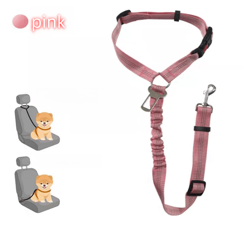 2 In 1 Heavy Duty Universal Dog Car Seat Belt Harness