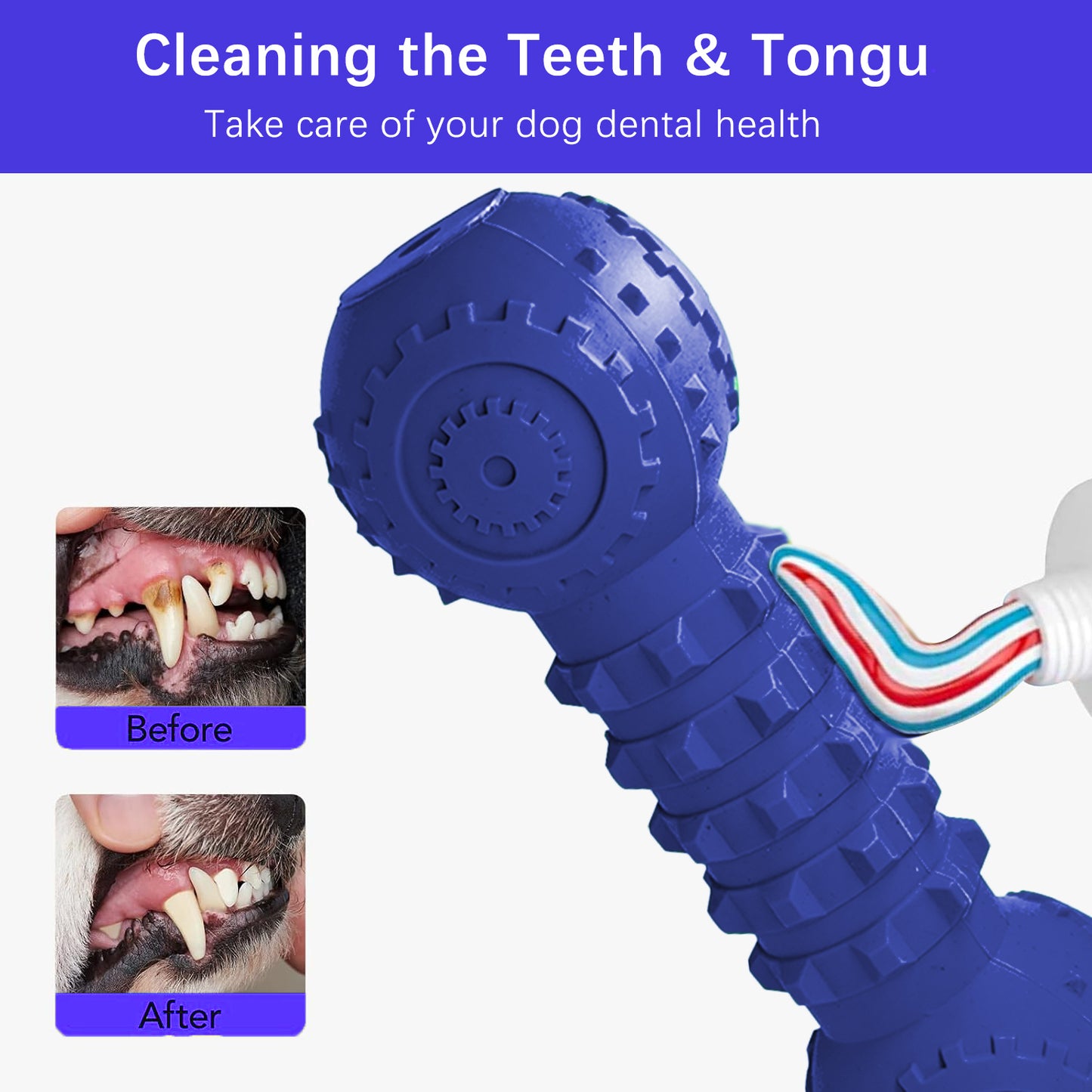 Durable Squeaky Dog Toys for Aggressive Chewers and Large Breeds