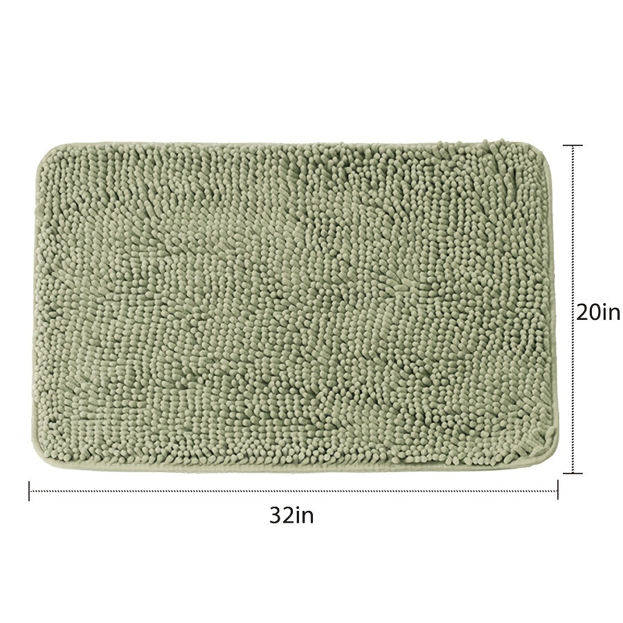 NIUBYAB Highly Absorbent Microfiber Dog Mat Non Slip Washable