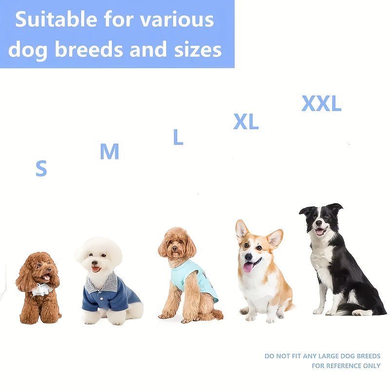 Heavy Duty Winter Dog Coat Reflective Stripes Snowproof