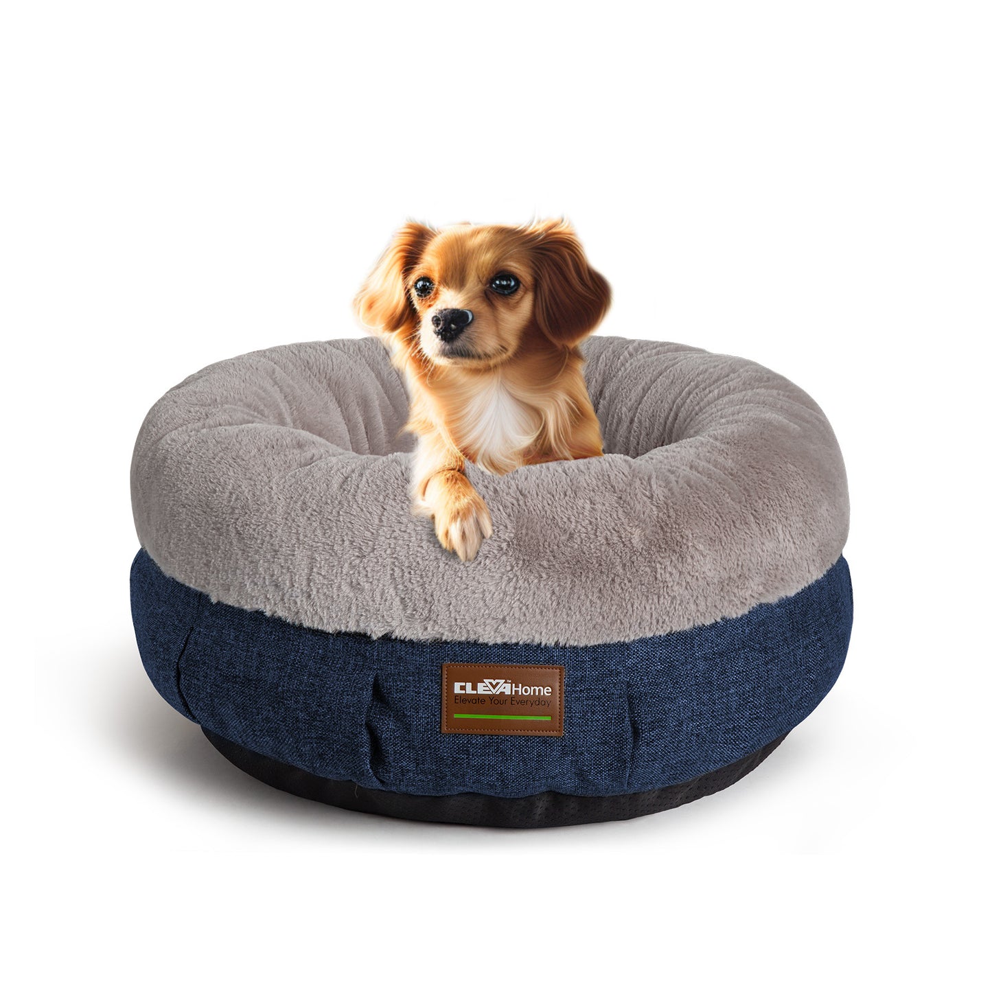 Cozy Cat Bed with Raised Sides and Anti-Slip Base