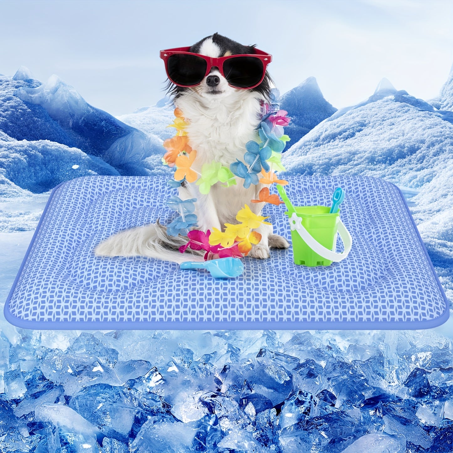 Summer Cooling Pet Mat for Cats and Small Dogs