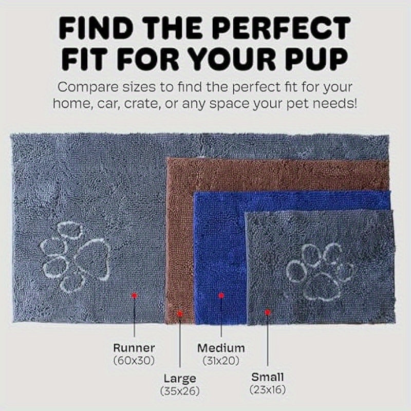 Dog Gone Smart Fast Drying Doormat for Clean Floors