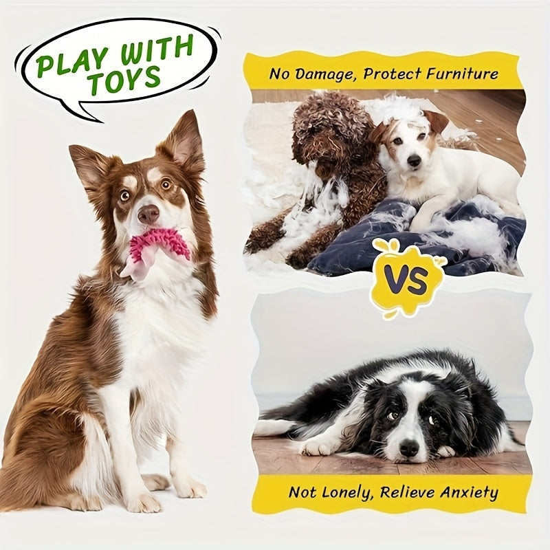 Interactive Plush Squeaky Dog Toys for Fun and Play