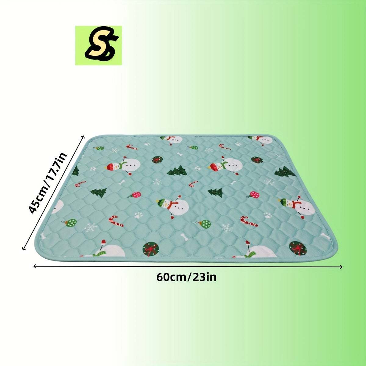 Pet Pee Pads, Washable And Reusable Dog Pee Pads, Absorbent Dog Bed Pad Mat With Non-Slip Bottom, Pet Potty Training Pad For Playpen, Crate And Floor