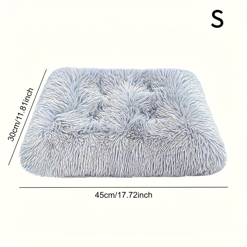 Cozy Polyester Dog Bed With Detachable Cover