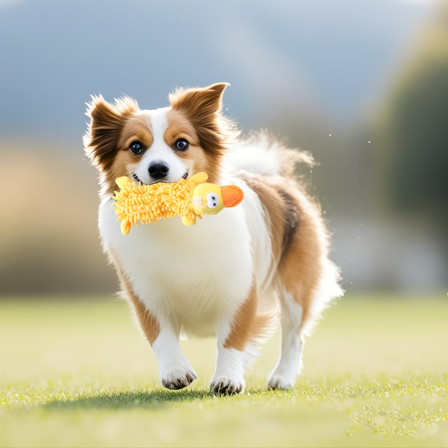 Interactive Plush Squeaky Dog Toys for Fun and Play
